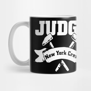 Judge New York Crew White Mug